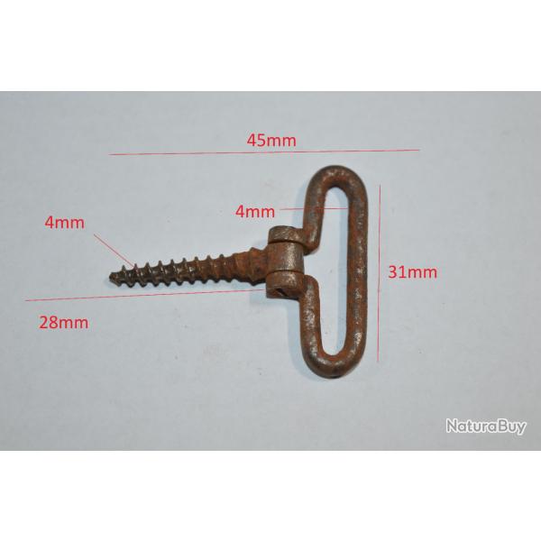 Battant de Crosse pour Fusil Ancien  identifier Chasse Militaire (17)