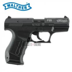 Pistolet WALTHER P99 Cal 9 mm Pak Noir