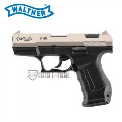 Pistolet WALTHER P99 Cal 9 mm Pak Bicolor