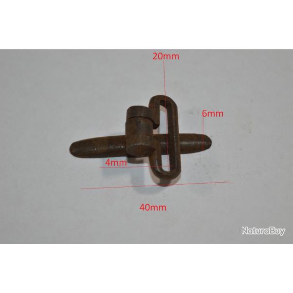Battant de Crosse  pour crosse Fusil Ancien  identifier Chasse Militaire restauration  (17)