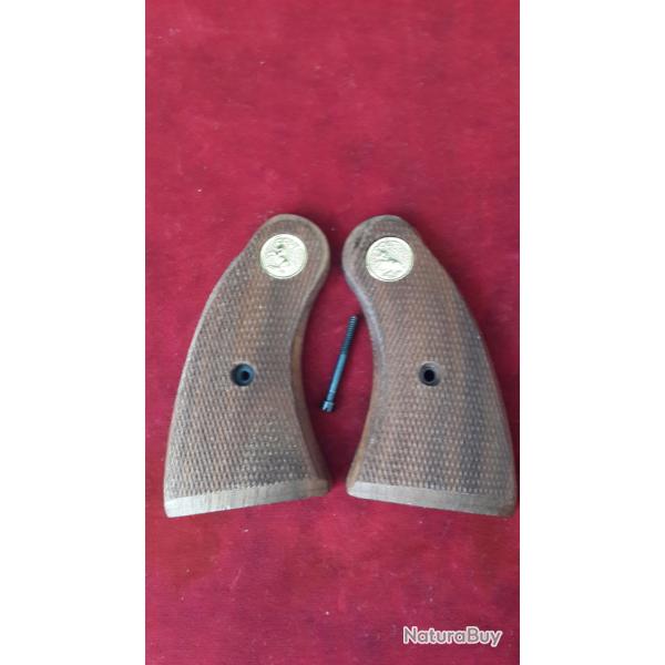 PLAQUETTES COLT Dtective Spcial Diamond Back Agent Cobra Short D Frame