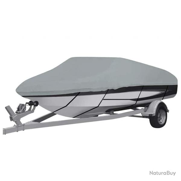 Housse de bateau Gris 660x235x40 cm
