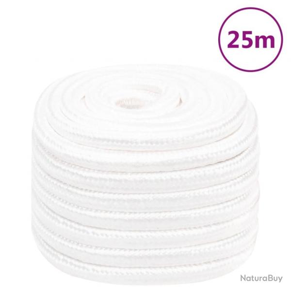 Corde de bateau Blanc complet 20 mm 25 m Polypropylne