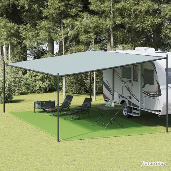 Tapis de tente vert clair 400x700 cm PEHD