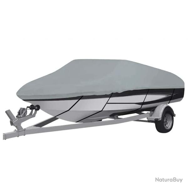 Housse de bateau Gris 830x370x40 cm