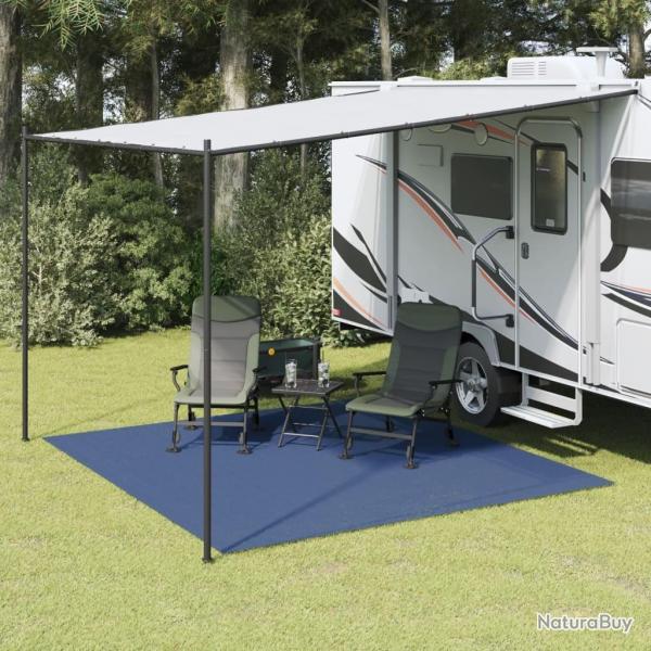 Tapis de tente bleu 3x3 m