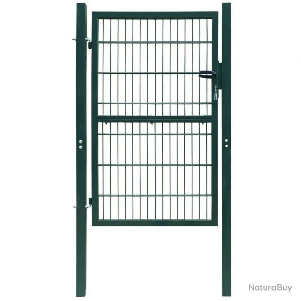 Portillon 2D (simple) Vert 106x230 cm