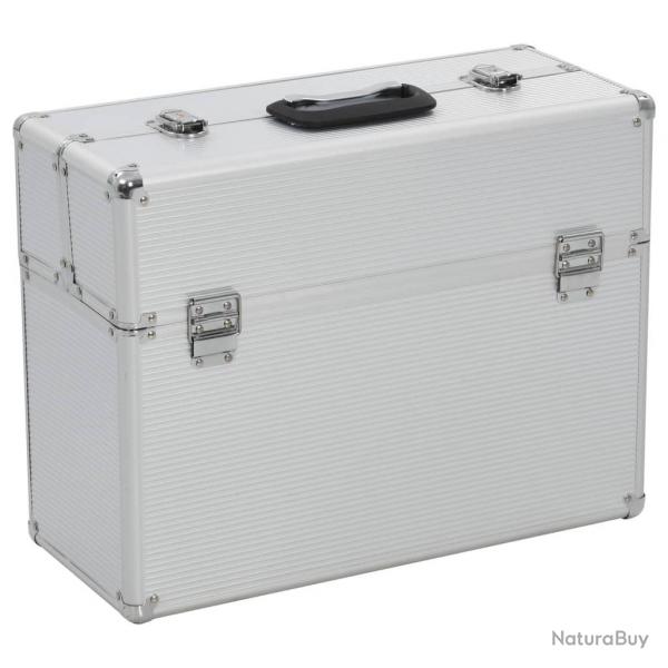 Bote  outils 47 x 36 x 20 cm Argent Aluminium