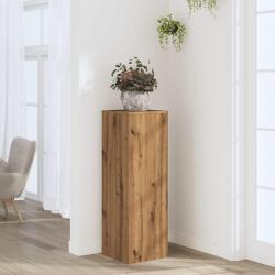 Support pour plantes 33x33x100 cm bois d'ingénierie