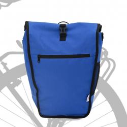 Sac de vélo pour Pannier Rack 20 L Bleu 34x16x59 cm