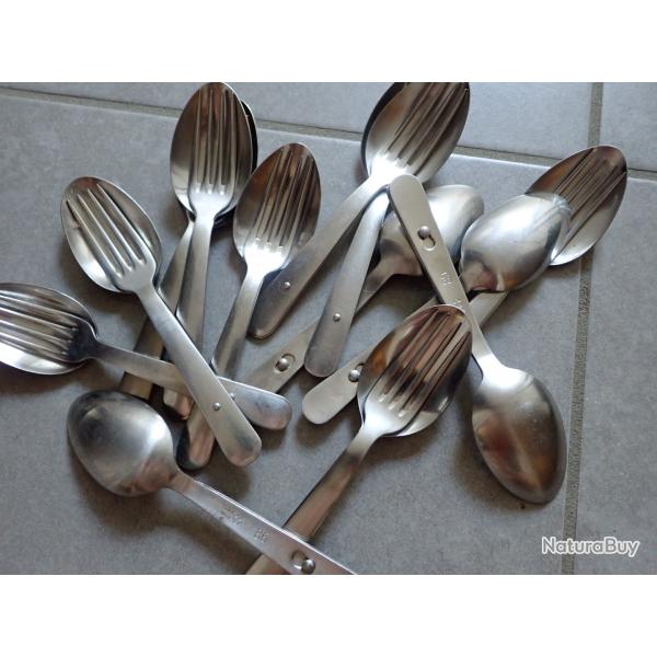 Plusieurs dates diffrentes - Ancien Couverts Suisse de dotation - Cuillre - fourchette
