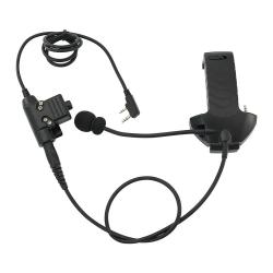 Kit Microphone Externe pour Casque Type Razor - Kenwood - Noir