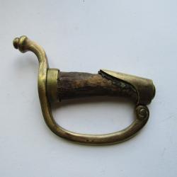 Poignée de sabre de briquet type Garde Impériale
