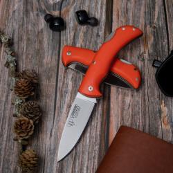COUTEAUX PLIANT CUDEMAN NAVAJA ATHENA ORANGE 345-J