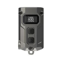 Lampe Porte-clés Nitecore Tini 3 600 Lumens - Écran OLED - Gris