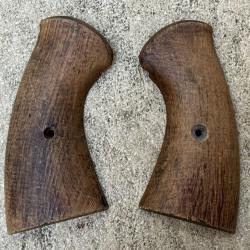 Paire de Plaquettes Revolver a Identifier,Colt?