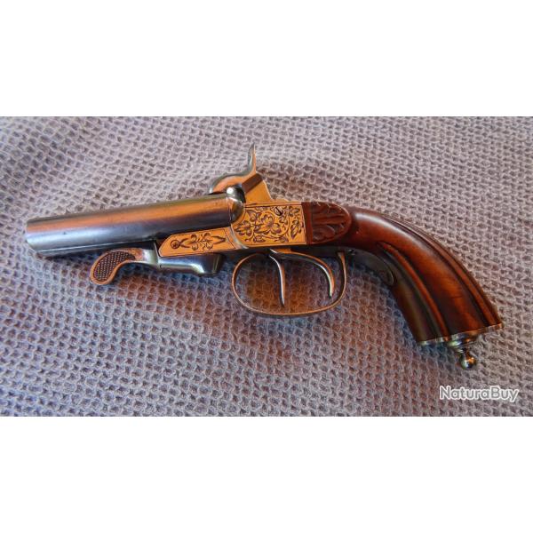 pistolet juxtapos a broches (cal:9mm)