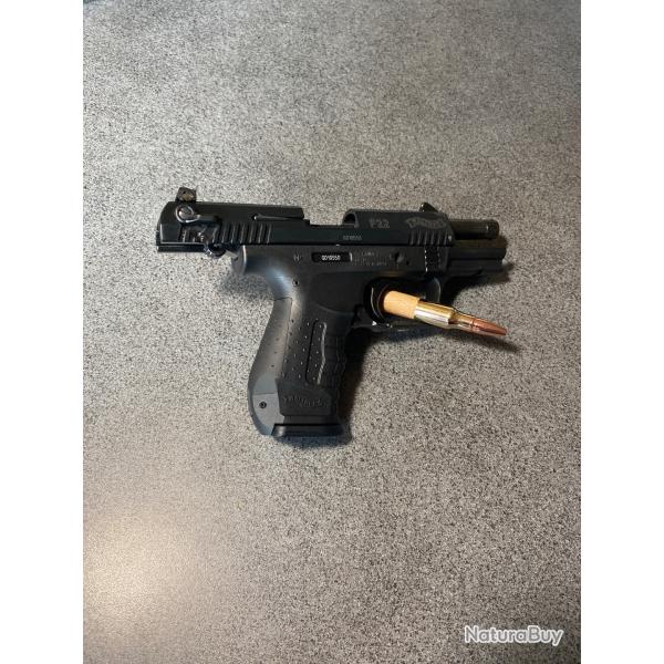 Pistolet Walther P22Q cal. 22 - Occasion