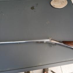 Fusil à broche cal 16 à système, clé de verrouillage arrière type Robert