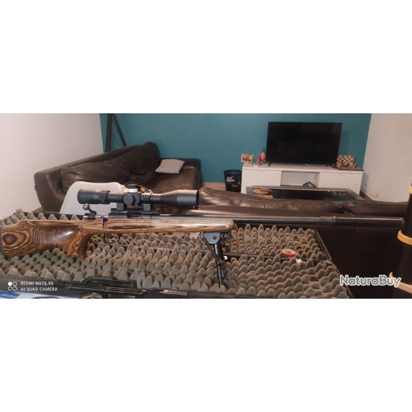 CZ 455 thumbhole