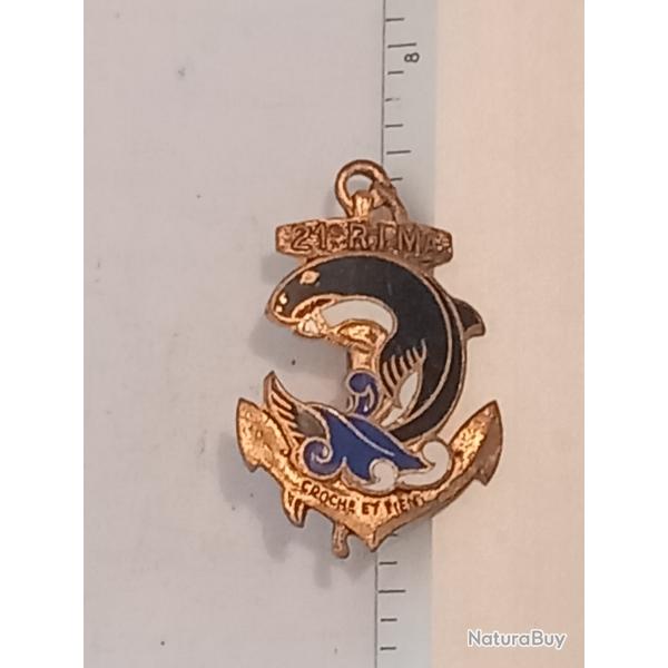 Insigne du 21me rgiment d'infanterie de Marine (21me RIMa)