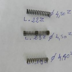 lot de plusieurs ressorts  pour armes