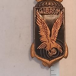 Insigne du groupement d'instruction de la brigade parachutiste d'Outre-Mer (GIBPOM)