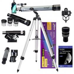 Télescope Astrophotographie Levenhuk Blitz 70 Base Zoom, Oculaires et Accessoires
