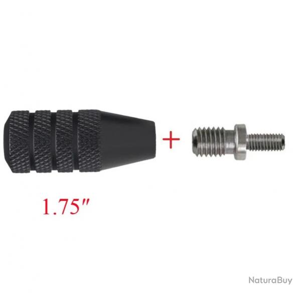 Boule levier d'armement 5/16-24 - Molet 1,75" avec adaptateur