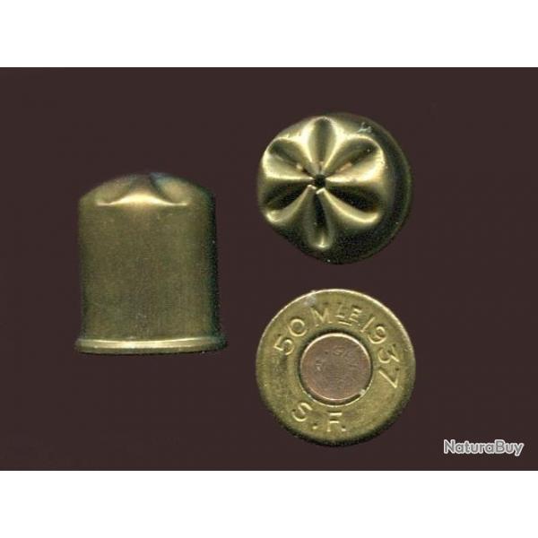 Cartouche pour fusil harponneur Huricanne Mtor - RARE - 14.3 mm x 18 R ferm en rosette 6 plis - 2