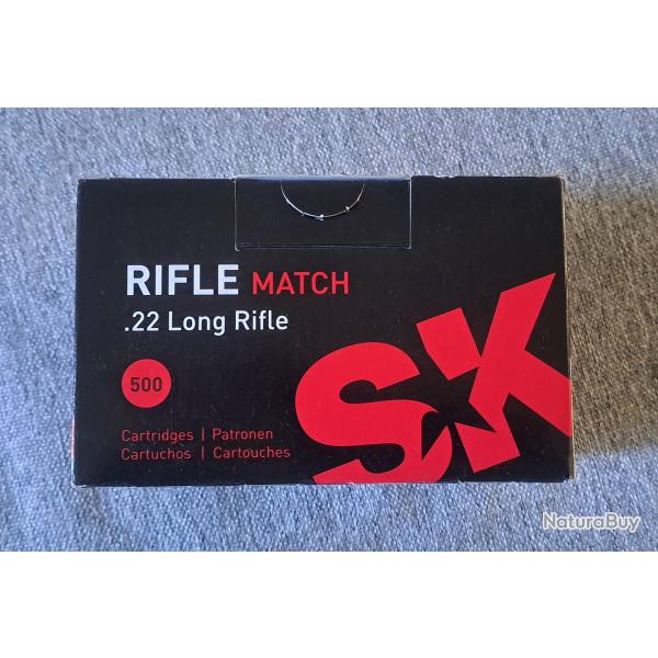 SK 22LR RIFLE MATCH X 500