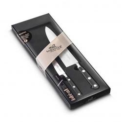 Coffret 2 couteaux forgés "Idéal Rivets Inox" chef [Sabatier]