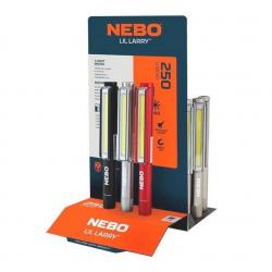 Présentoir de 18 lampes de travail LED "Lil Larry" 250 lumens [Nebo]