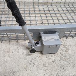HECK-PACK Panier porte gibier avec attache rapide pour attelage de remorque en acier galvanisé