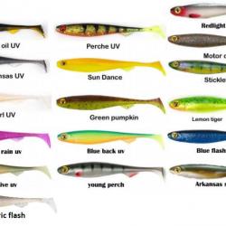 SLICK SHAD 13CM PAR 1 Glitter perch