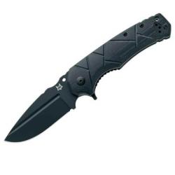 FX.557B Couteau fixe tactique Fox "URO" G10 noir