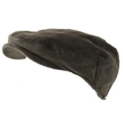 Soldes ! Casquette plate velours kaki Taille M et L