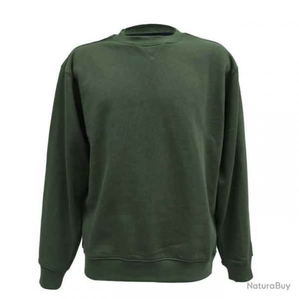 Soldes ! Sweat col rond kaki Taille S