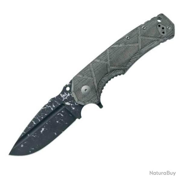 FX.557 Couteau fixe tactique Fox "URO" micarta
