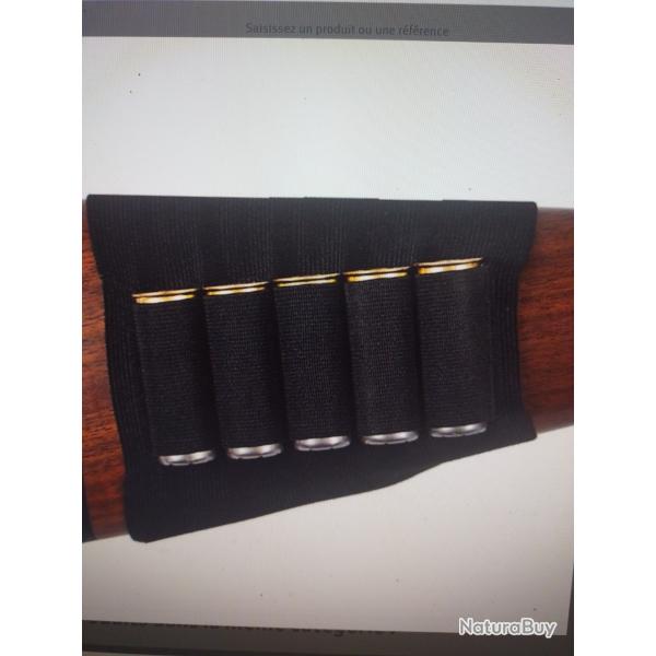 Cartouchire de crosse 5 cartouches pro hunt ligne Verney Carron