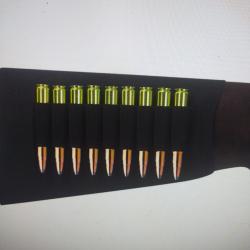 Cartouchière de crosse carabine 9 balles pro hunt ligne Verney Carron