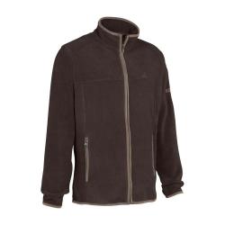 Soldes ! Blouson polaire Percu Scotland marron Taille 4XL