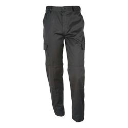 Soldes ! Pantalon polycoton Basic noir Taille 50 et 60