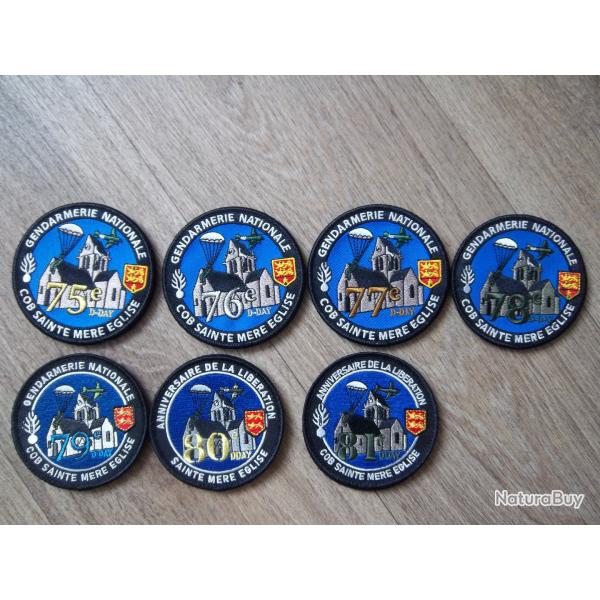 lot cussons anniversaire D-Day Normandie insignes collection militaire