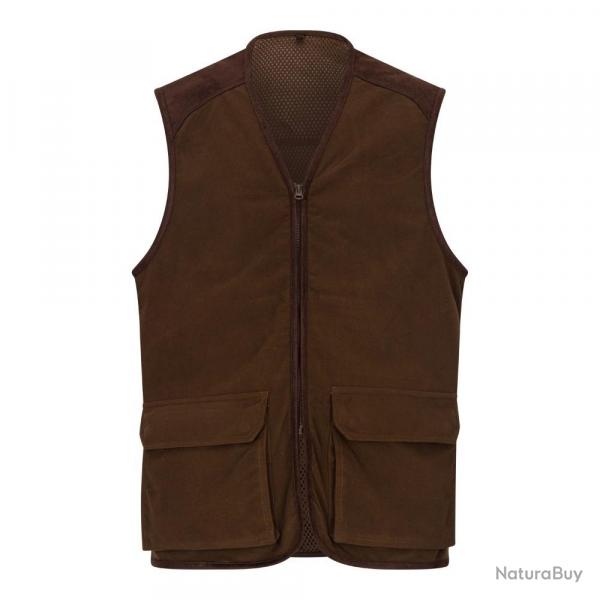 Gilet de chasse homme - Stambridge Marron, arien et technique XXL