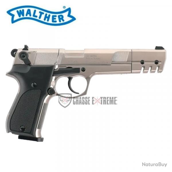 Pistolet WALTHER CP88 Competition 5.6'' Cal 4.5 mm CO2 Nickel