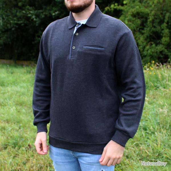Soldes ! Polo anthracite Taille L