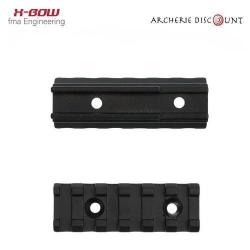 Kit Rails Picatinny Courts Pour Pistolet Arbalète X-Bow Fma