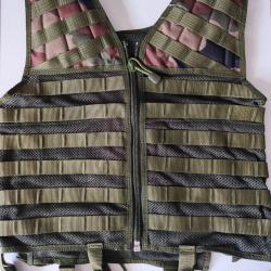 Gilet tactique camouflage CE