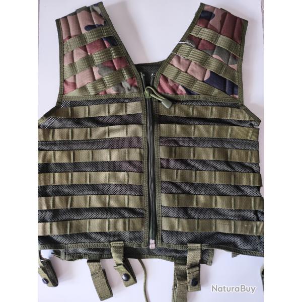 Gilet tactique camouflage CE